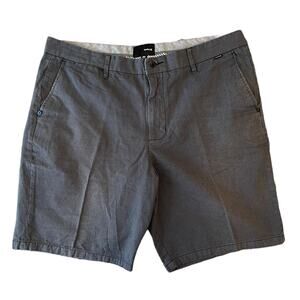 Hurley Men's Shorts Gray Pinstriped Size 40 Style# MWS0000780